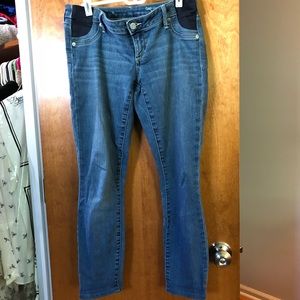 Gap Maternity Inset Panel Skinny Jeans